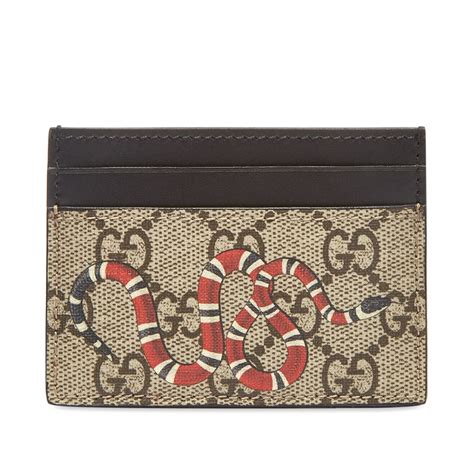 gucci pastel card holder|gucci card holder with snake.